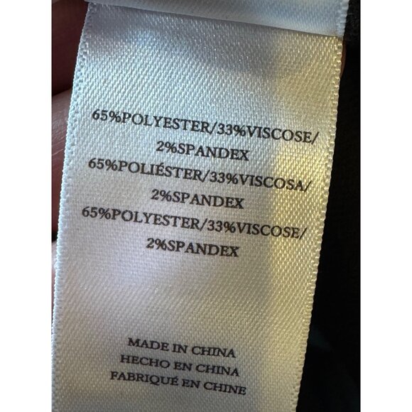 Rails‎ Top Women Medium Black Strapless Gold Button Front Lulu Party Cocktail - Picture 9 of 11